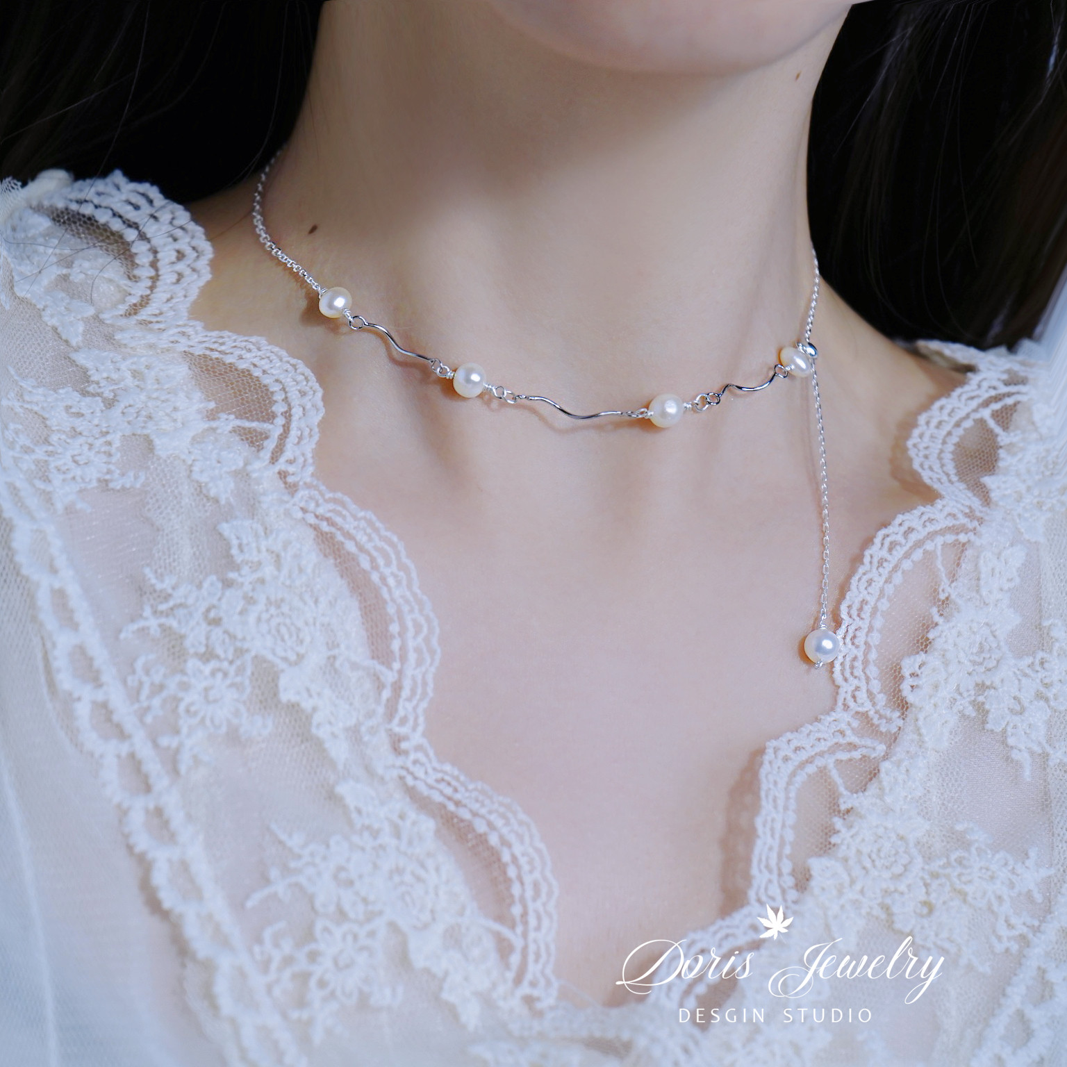 Grace Pearl Collar Necklace product image